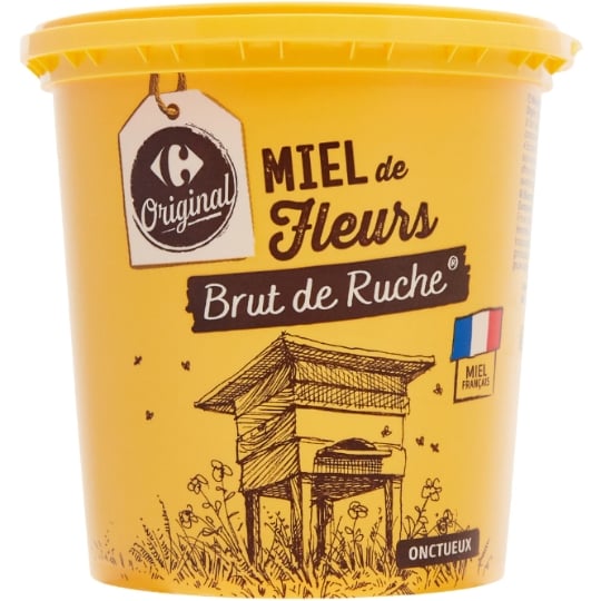 Miel de Fleurs Brut de Ruche CARREFOUR ORIGINAL