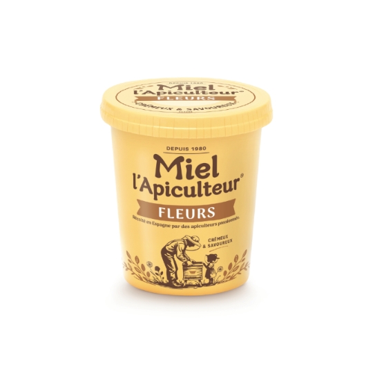 Miel de Fleurs Crémeux d'Espagne et de France L'APICULTEUR