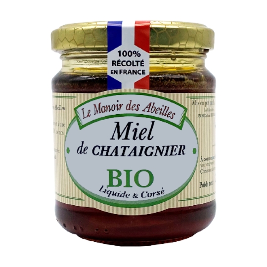 Miel De Châtaignier de France LE MANOIR DES ABEILLES