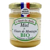 Miel De Fleurs de Montagne Crémeux Récolté en France Bio LE MANOIR DES ABEILLES