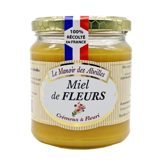 Miel de Fleurs Crémeux de France LE MANOIR DES ABEILLES