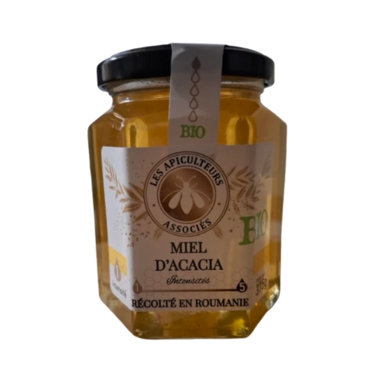 Miel D'Acacia de Roumanie Bio LES APICULTEURS ASSOCIES