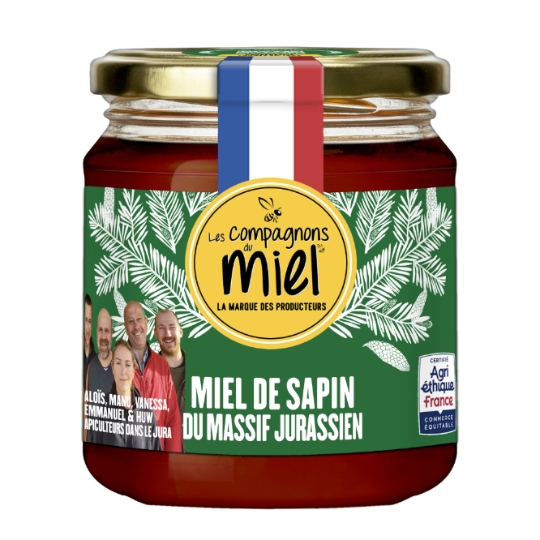 Miel de Sapin du Massif Jurassien LES COMPAGNONS DU MIEL