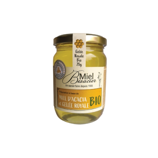 Miel d'Acacia et Gelée Royale Bio MIEL BESACIER