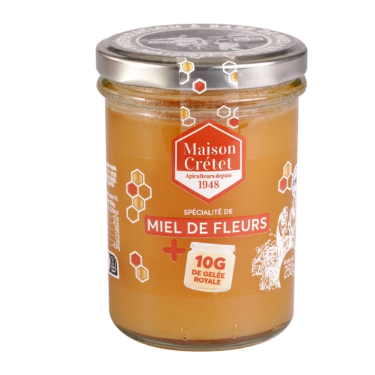 Miel De Fleurs Et Gelée Royale Crémeux MIEL CRETET
