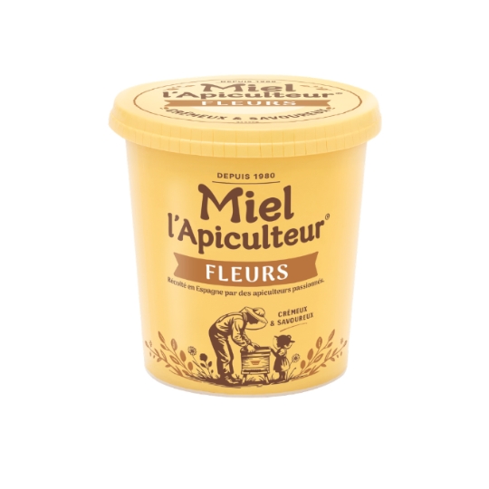 Miel De Fleurs Crémeux Onctueux d'Espagne et de France MIEL L'APICULTEUR