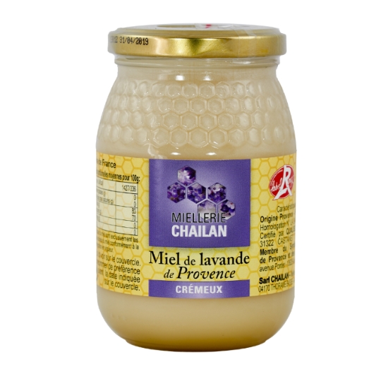 Miel De Lavande Crémeux Provence Label Rouge MIELLERIE CHAILAN