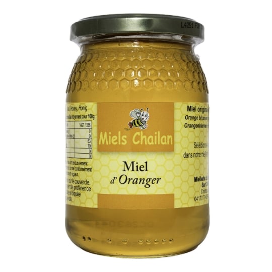 Miel D'Oranger Liquide D'Espagne MIELLERIE CHAILAN