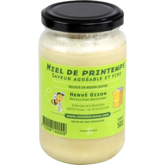Miel De Printemps De Brenne Crémeux OIZON