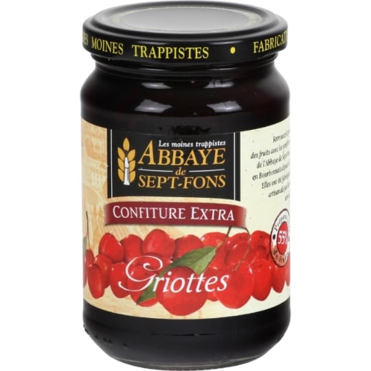 Confiture griottes ABBAYE DE SEPT-FONS
