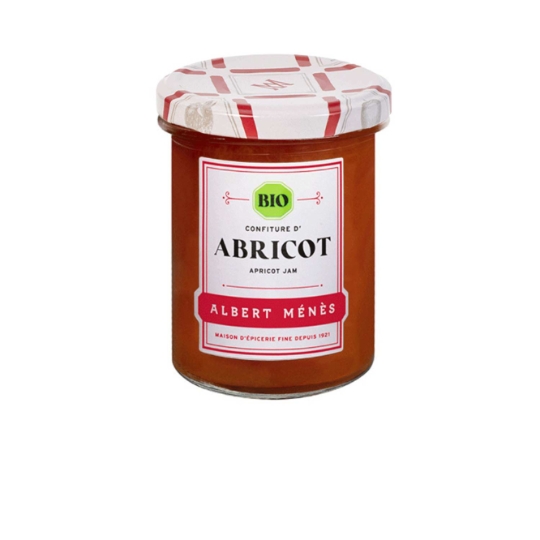 Confiture bio abricot de Provence ALBERT MENES