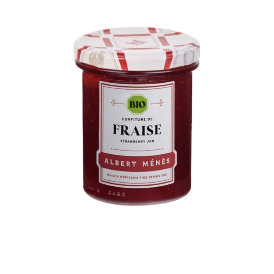 Confiture Fraise Bio ALBERT MENES