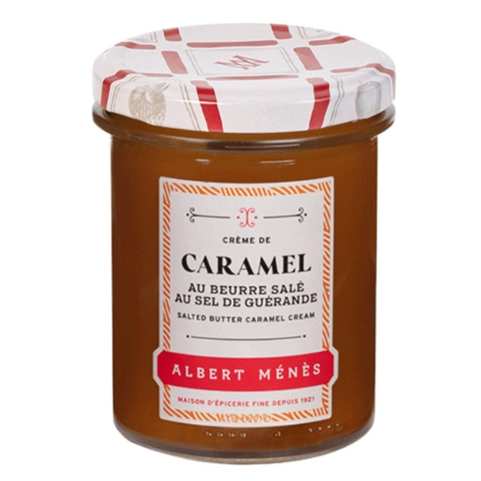 Crème Caramel au Beurre Salé au Sel de Guérande ALBERT MENES