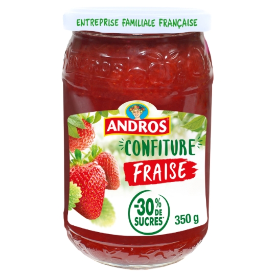 Confiture Fraise Allégée ANDROS