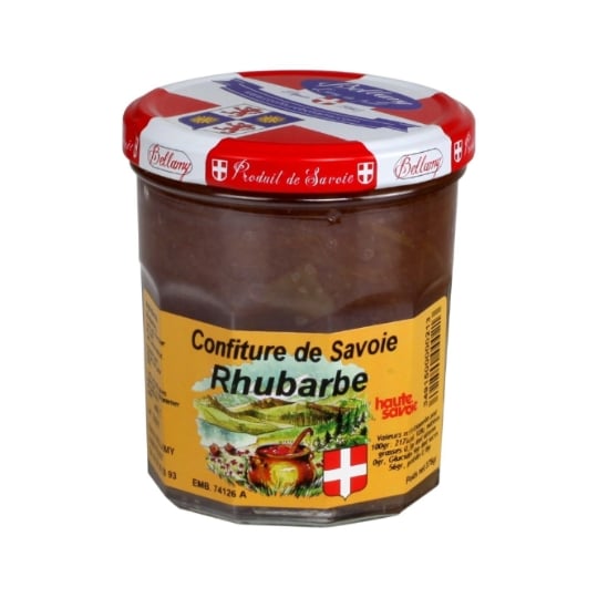 Confiture rhubarbe BELLAMY