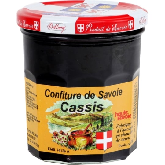 Confiture cassis BELLAMY CONFITURES