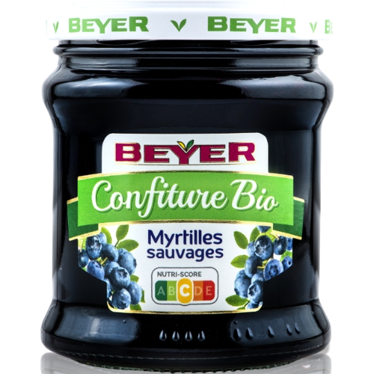 Confiture Myrtilles sauvages Bio BEYER