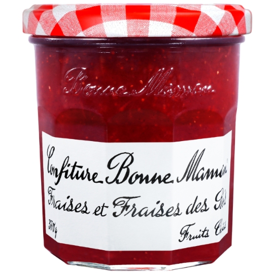 Confiture fraises fraises des bois BONNE MAMAN