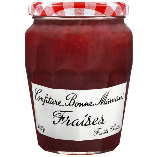 Confiture fraises format familial BONNE MAMAN