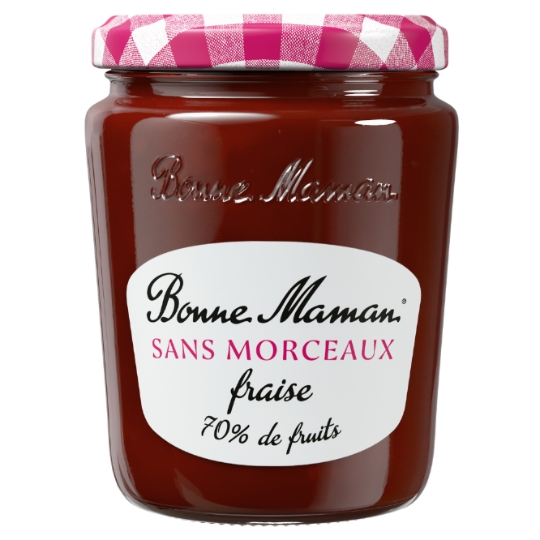 Confiture Sans Morceaux Fraise BONNE MAMAN
