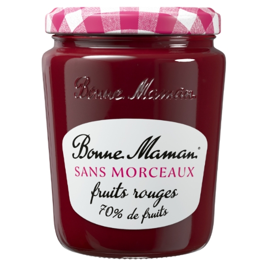 Confiture Sans Morceaux Fruits Rouges BONNE MAMAN