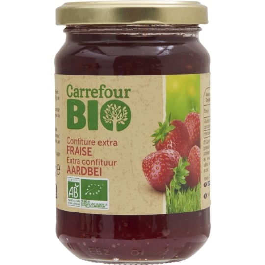 Confiture fraise bio CARREFOUR BIO