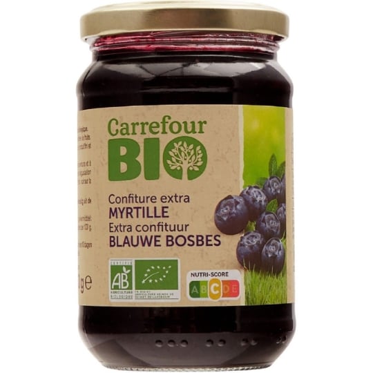 Confiture Myrtille CARREFOUR BIO