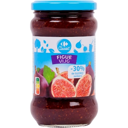 Confiture figue allégée en sucres CARREFOUR CLASSIC'