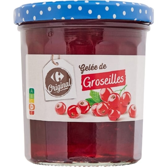 Gelée groseille CARREFOUR ORIGINAL