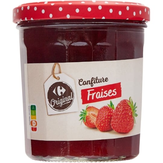 Confiture fraise CARREFOUR ORIGINAL