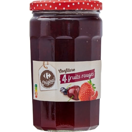 Confiture fruits rouges CARREFOUR ORIGINAL