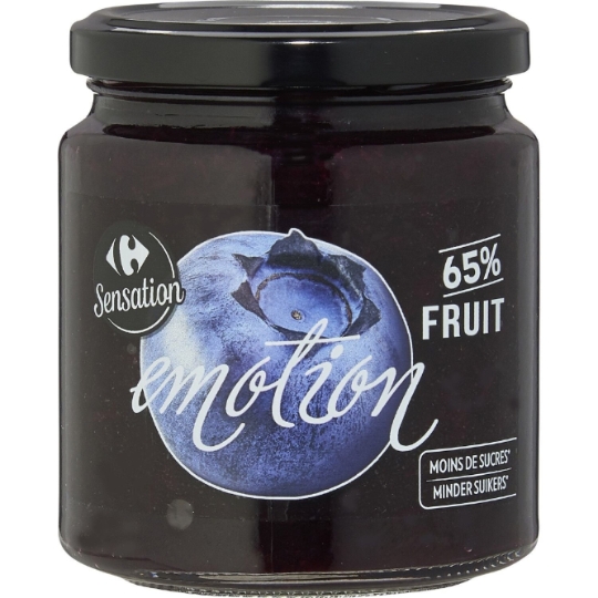 Confiture myrtille CARREFOUR SENSATION