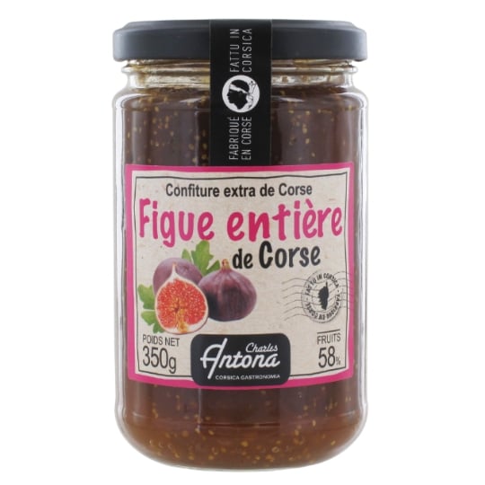 Confiture figue entière de corse CHARLES ANTONA