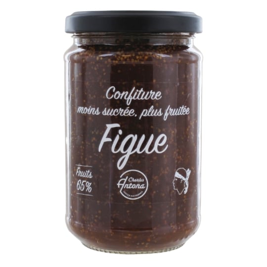 Confiture 65% fruits plus fruités moins sucrés CHARLES ANTONA