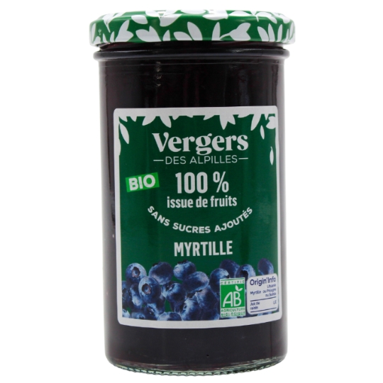 Confiture myrtille Bio CONFITURELLE