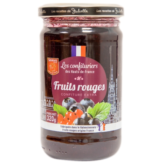Confiture Extra Fruit Rouge CONFITURIERS DES HAUTS-DE-FRANCE