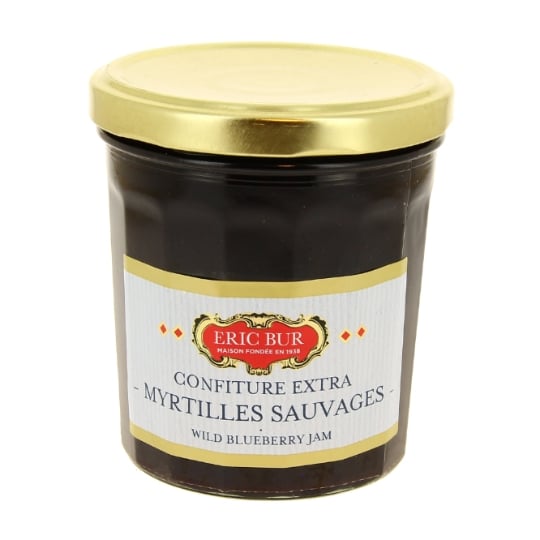 Confiture Extra aux Myrtilles Sauvages ERIC BUR