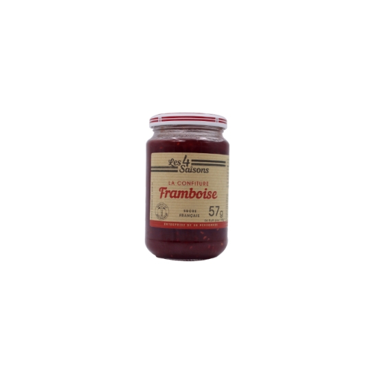 Confiture framboise LES 4 SAISONS