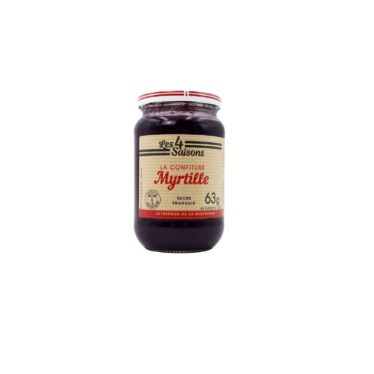 Confiture myrtille limousin LES 4 SAISONS