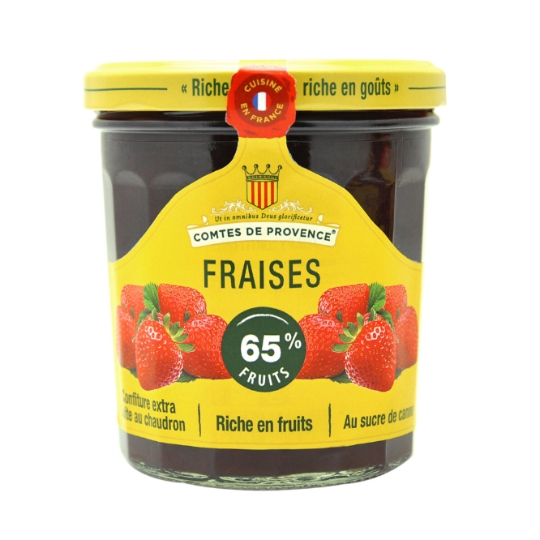 Confiture fraise camarosa LES COMTES DE PROVENCE