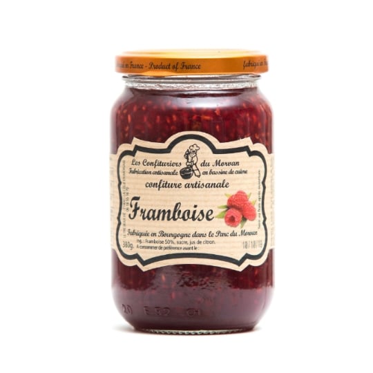 Confiture framboise LES CONFITURIERS DU MORVAN