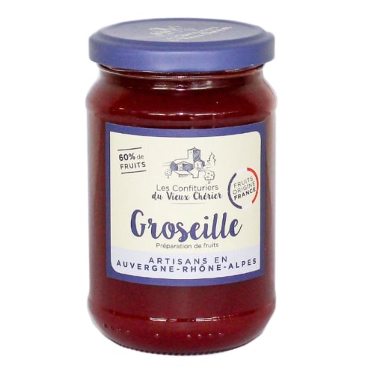 Confiture groseille LES CONFITURIERS DU VIEUX CHERIER