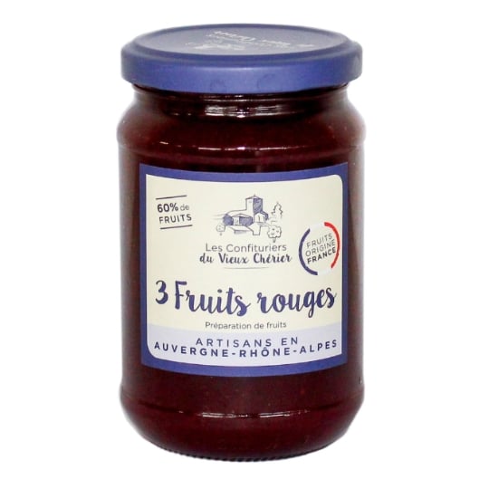 Préparation fruits rouges LES CONFITURIERS DU VIEUX CHERIER