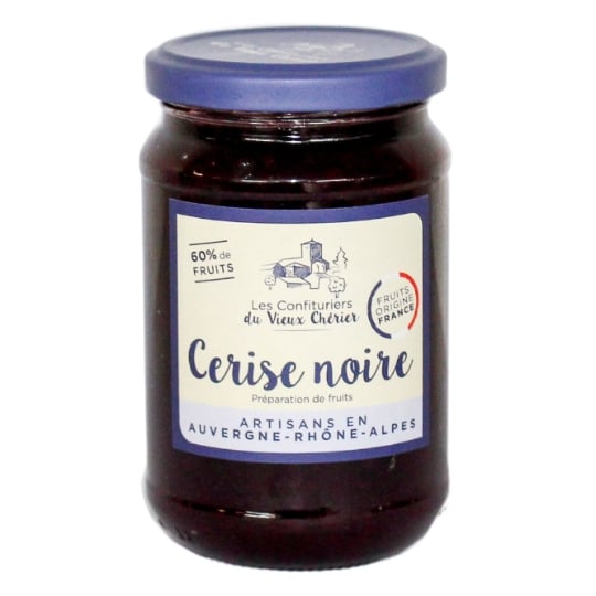 Confiture cerise noire LES CONFITURIERS DU VIEUX CHERIER