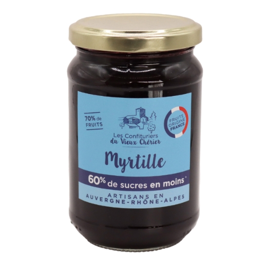 Préparation de Fruits Myrtille 70% de Fruits LES CONFITURIERS DU VIEUX CHERIER