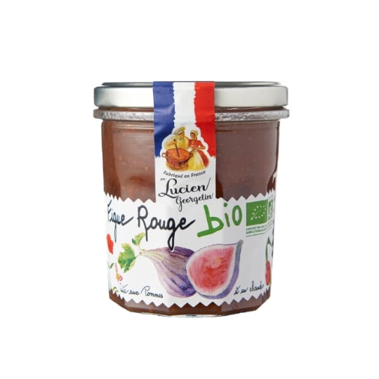Confiture bio figue rouge LUCIEN GEORGELIN