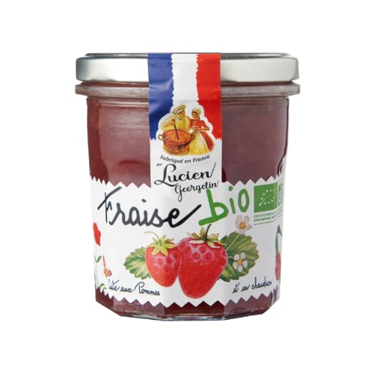 Confiture De Fraise Bio LUCIEN GEORGELIN