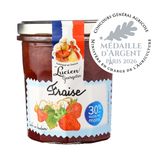 Confiture fraise allégée en sucres LUCIEN GEORGELIN