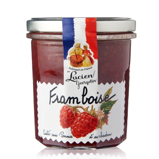 Confiture Framboise Pomme cuite au chaudron LUCIEN GEORGELIN