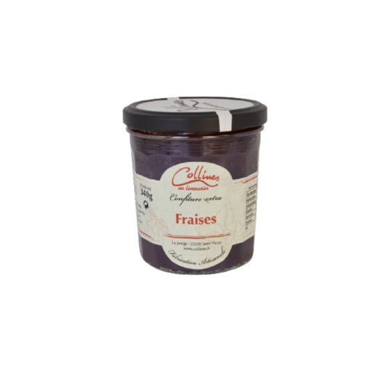 Confiture Extra de Fraises SARL COLLINES